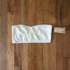Francesca's White Lace Bandeau